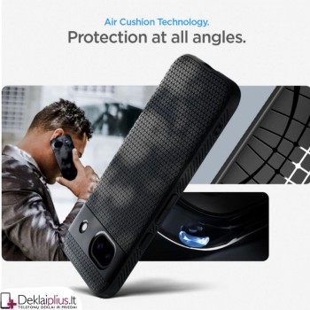 Spigen Liquid Air dėklas - juodas (Google Pixel 8A)
